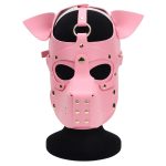 Double Color Dog Bondage Hood