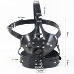 Short Harness Penis Gag - Image 3