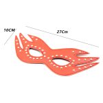 Leather Nail Cat Mask