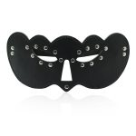 Black Bandit Mask with elastic webbing