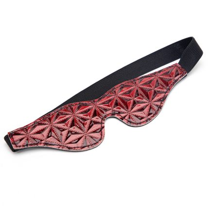 Diamond Patterned Sinful Blindfold