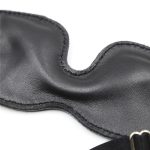 Real Leather Thicken Blindfold - Image 3