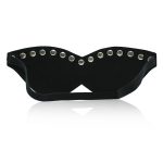 Black Leather Blindfold Mask - Image 4