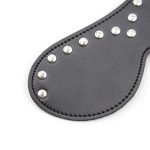 Black Leather Blindfold Mask - Image 5