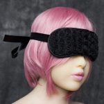 Silk Blindfold with Flower Detail - Bandage - Image 7