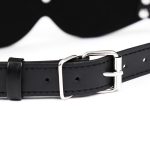 Cingulum Stud Fancy Blindfold with D Ring - Image 3