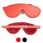 Buckle Belt Fancy Blindfold - Plush - Image 6