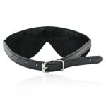 Buckle Belt Fancy Blindfold - Plush - Image 2