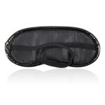 Bright Black Rivet Blindfold