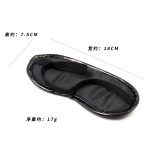 Bright Black Rivet Blindfold - Image 3