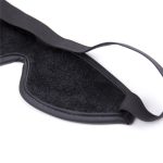 Black Wrapping Purple PU Blindfold - Image 5
