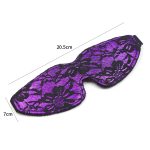 Full Blackout Embossed Blindfold - Image 4