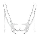 Gothic Mecha Ornament Face Earrings - Image 8