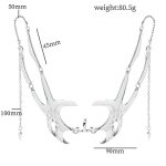 Gothic Mecha Ornament Face Earrings