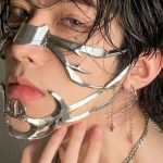 Halloween Party Prom Metal Mask Set - Image 3