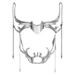 Halloween Party Prom Metal Mask Set - Image 5