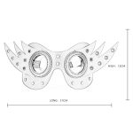 Steampunk Wing Splice Masquerade Mask - Image 5