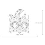 Steampunk Hair Buckle Cosplay Mask - Image 5