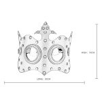 Steampunk Puckish Halloween Mask - Image 5