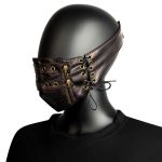 Steampunk Strappy Skull Splice Mask - Image 7