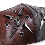 Steampunk Rivets Skull Mask - Image 3