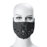 Steampunk Skull Rivets Adjustable Mask - Image 7