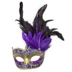 Feather Masquerade Mask - Image 8