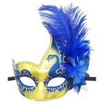 Feather Masquerade Mask - Image 4