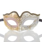 Half Face Gold Powder Mask - Image 3