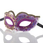 Half Face Gold Powder Mask - Image 5