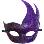Flame Big Horned Mask - Double Color - Image 8