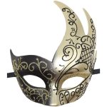 Flame Big Horned Mask - Double Color - Image 2