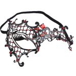 Metal Iron One-Eyed Diamond Masquerade Mask - Image 6