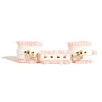 White & Pink Fairy Leather Cuffs - Image 3