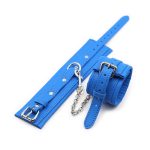 Blue Pin Locked Handcuffs - Image 7