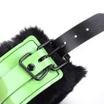 Fuzzy Leather Handcuffs - Image 5