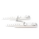 Soft Leather Elastic  Sponge Cuffs - Pin - Image 4