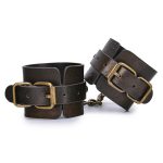 Vintage Genuine Leather Cuffs - Image 6