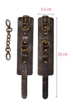 Vintage Genuine Leather Cuffs