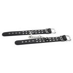 Two Row Nail Buckle Hand Cuffs - Image 9