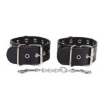 Two Row Nail Buckle Hand Cuffs - Image 4