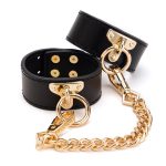 Golden Chain Wrist & Ankle Cuffs - Image 2