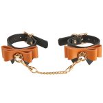 Exquisite Leather Cuffs With Bow - Image 6