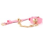 Barbie Pink Leather HandCuffs - Image 9