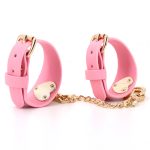 Barbie Pink Leather HandCuffs - Image 4