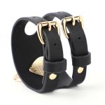 Heart Ring Doulbe Pin Lock Cuffs