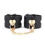 Heart Ring Doulbe Pin Lock Cuffs - Image 5