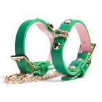 Green Leather Wrap Bracelet - Image 8