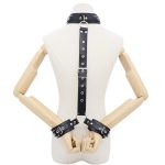 3-in-1 SM Bondage Set with Collar and Handcuffs - Image 7