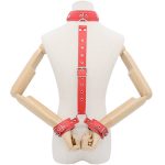 3-in-1 SM Bondage Set with Collar and Handcuffs - Image 8